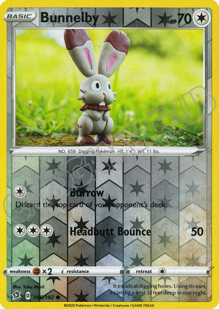 146 / 192 Bunnelby comune foil reverse (EN)
