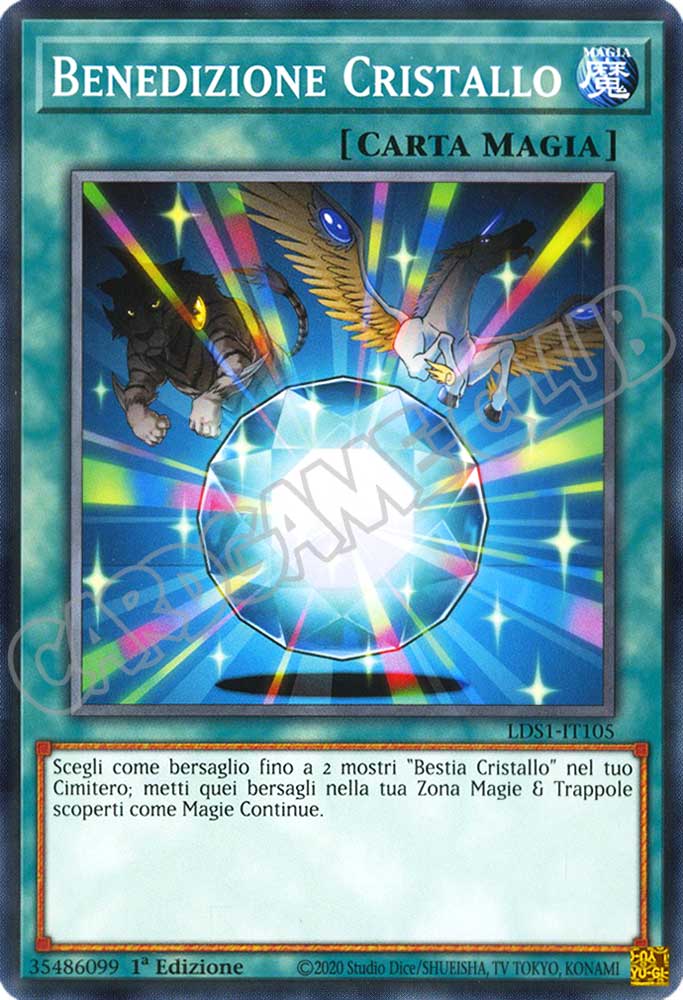 LDS1-IT105 Benedizione Cristallo comune 1a Edizione (IT) -NEAR MINT-