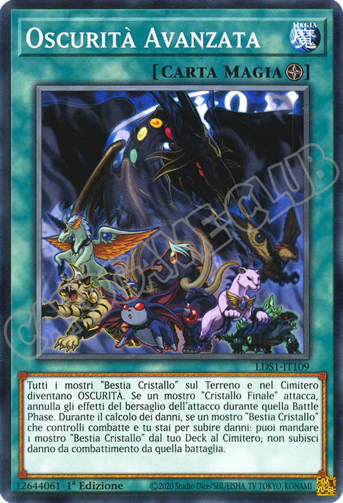LDS1-IT109 Oscurita' Avanzata comune 1a Edizione (IT) -NEAR MINT-