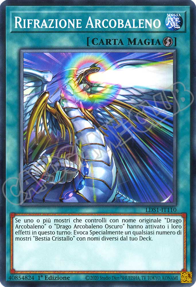 LDS1-IT110 Rifrazione Arcobaleno comune 1a Edizione (IT) -NEAR MINT-