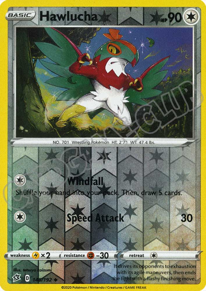 148 / 192 Hawlucha non comune foil reverse (EN)