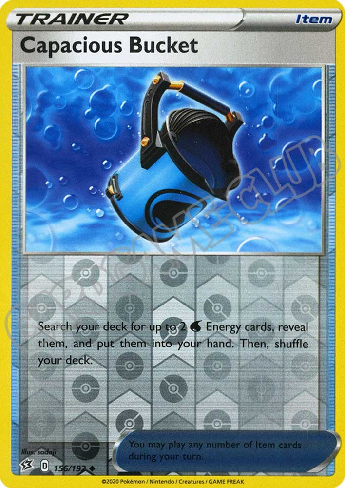 156 / 192 Capacious Bucket non comune foil reverse (EN)
