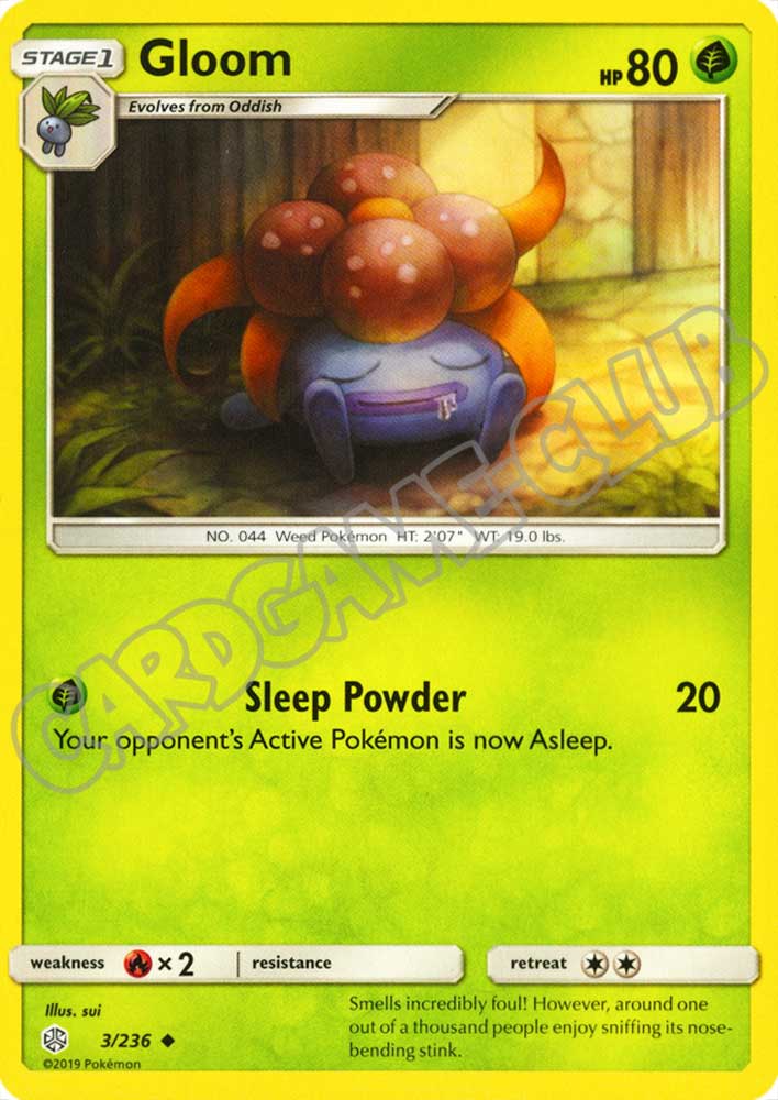 003 / 236 Gloom non comune normale (EN) -NEAR MINT-