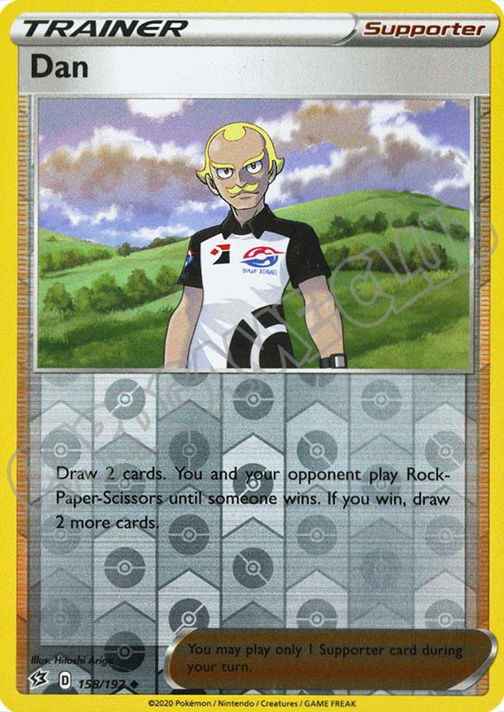 158 / 192 Dan non comune foil reverse (EN)