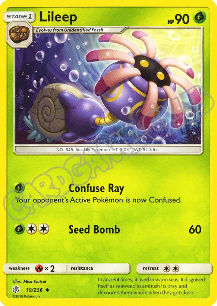 010 / 236 Lileep non comune normale (EN) -NEAR MINT-