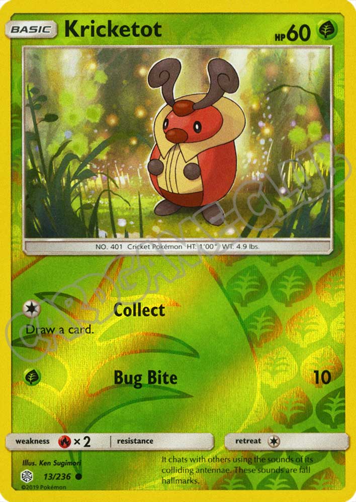 013 / 236 Kriketot comune foil reverse (EN) -NEAR MINT-