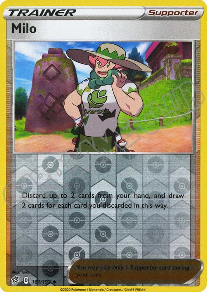 161 / 192 Milo non comune foil reverse (EN)