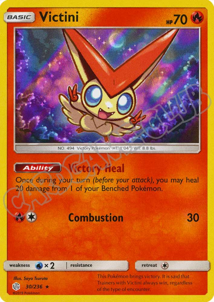 030 / 236 Victini rara foil (EN) -NEAR MINT-
