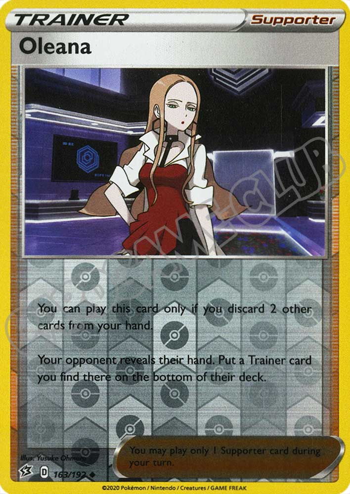 163 / 192 Oleana non comune foil reverse (EN)