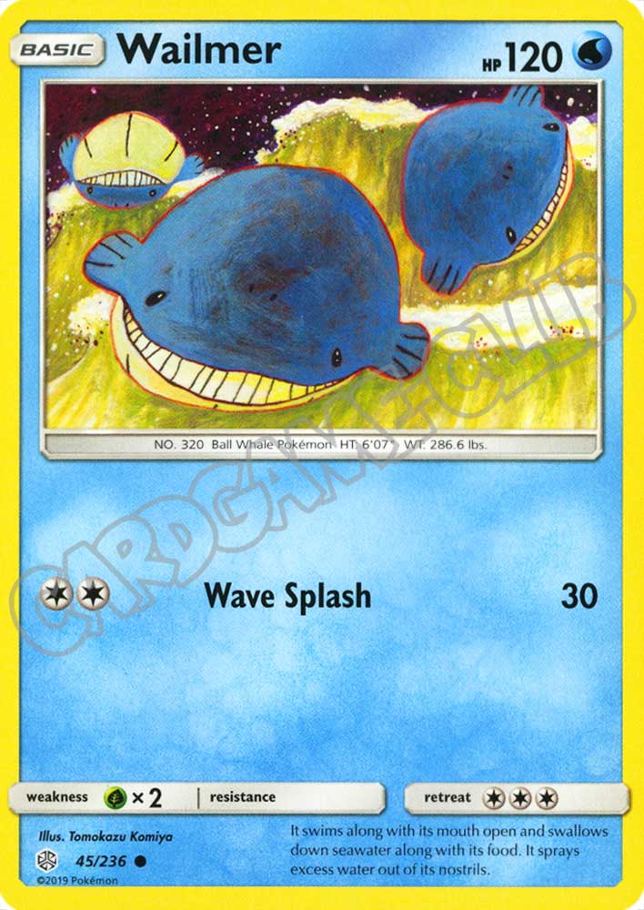 045 / 236 Wailmer comune normale (EN) -NEAR MINT-