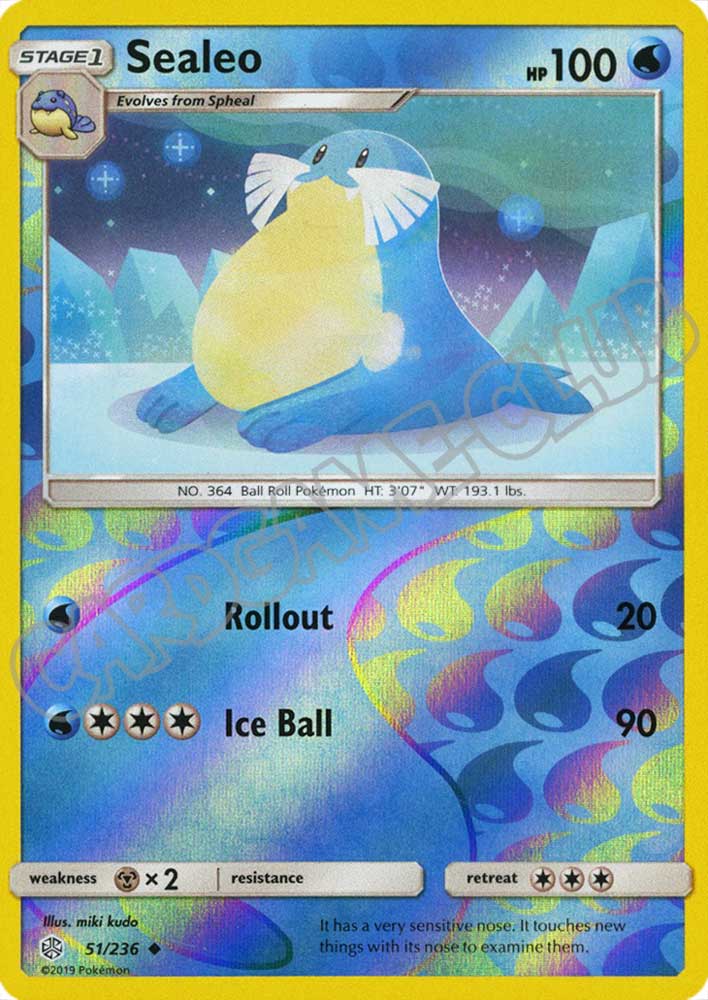 051 / 236 Sealeo non comune foil reverse (EN) -NEAR MINT-