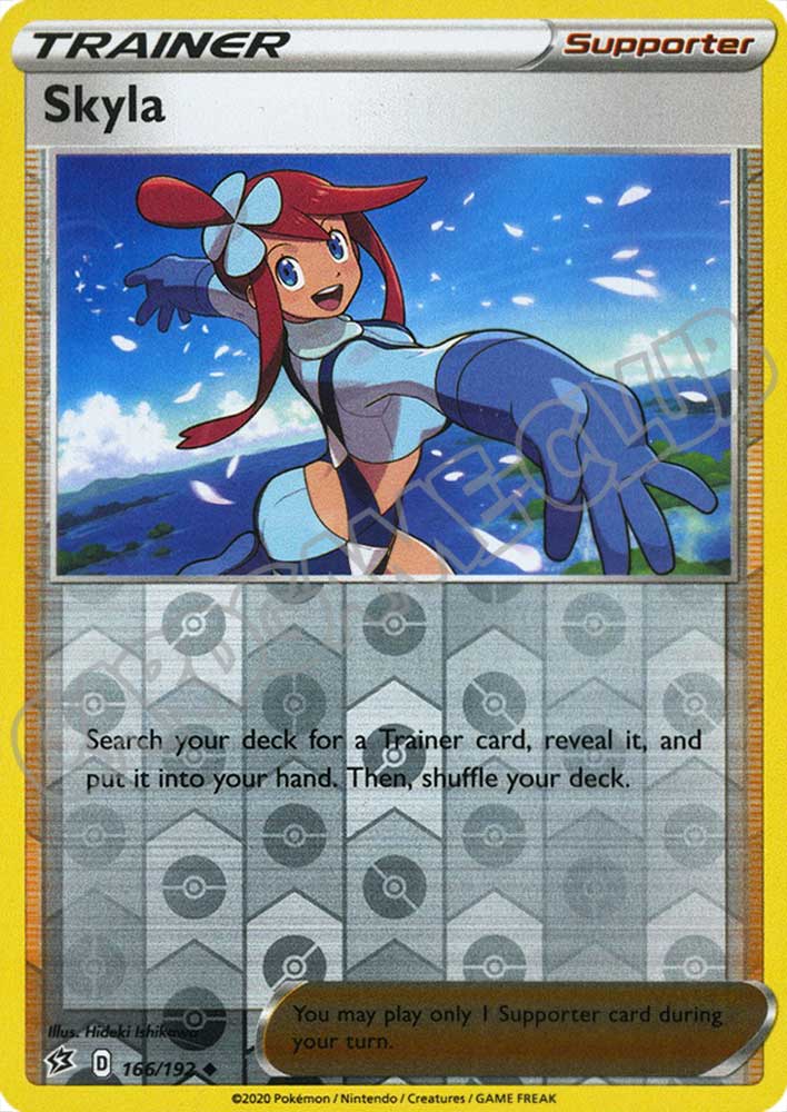 166 / 192 Skyla non comune foil reverse (EN)