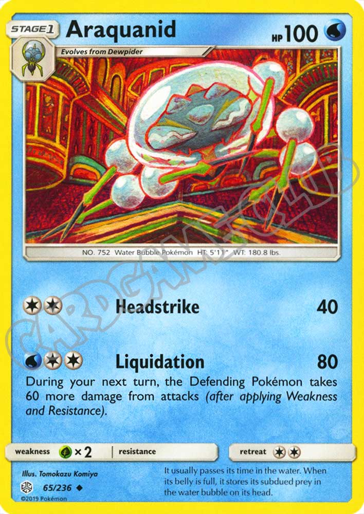 065 / 236 Araquanid non comune normale (EN) -NEAR MINT-