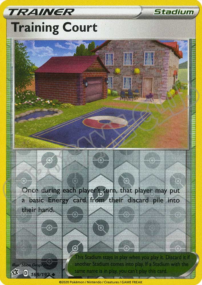 169 / 192 Training Court non comune foil reverse (EN)