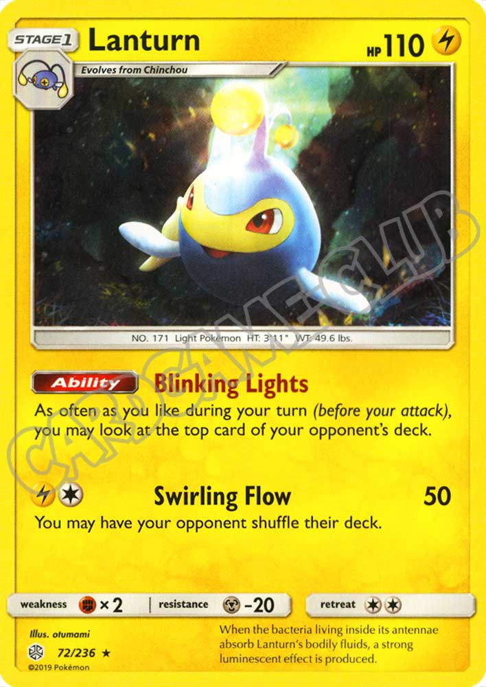072 / 236 Lanturn rara normale (EN) -NEAR MINT-