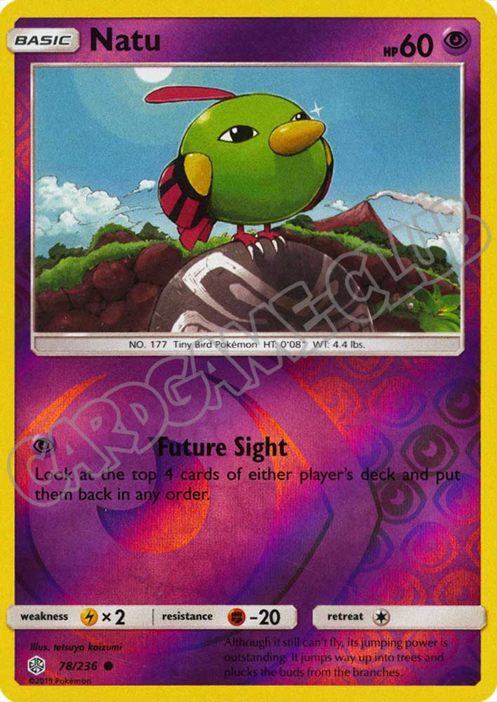 078 / 236 Natu comune foil reverse (EN) -NEAR MINT-