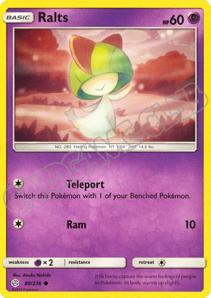 080 / 236 Ralts comune normale (EN) -NEAR MINT-