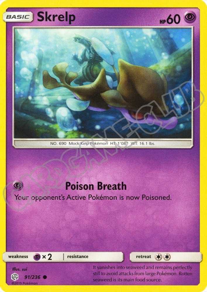 091 / 236 Skrelp comune normale (EN) -NEAR MINT-