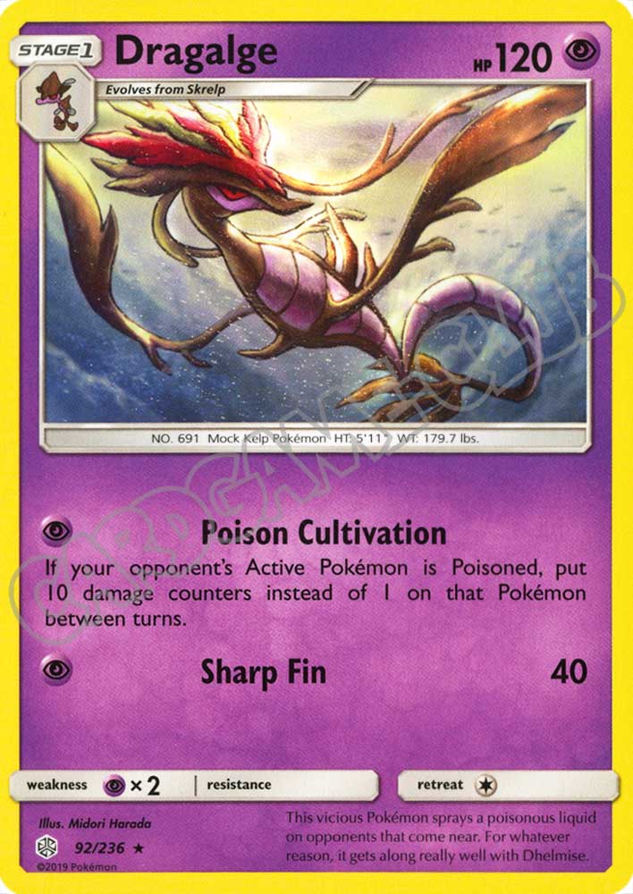 092 / 236 Dragalge rara normale (EN) -NEAR MINT-