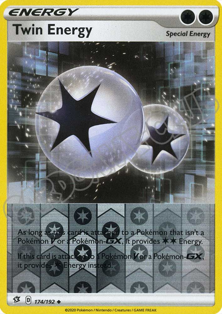 174 / 192 Twin Energy non comune foil reverse (EN)