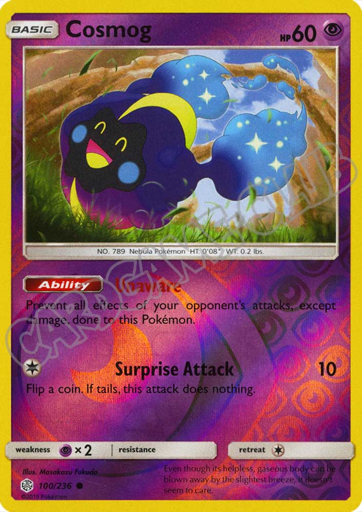 100 / 236 Cosmog comune foil reverse (EN) -NEAR MINT-