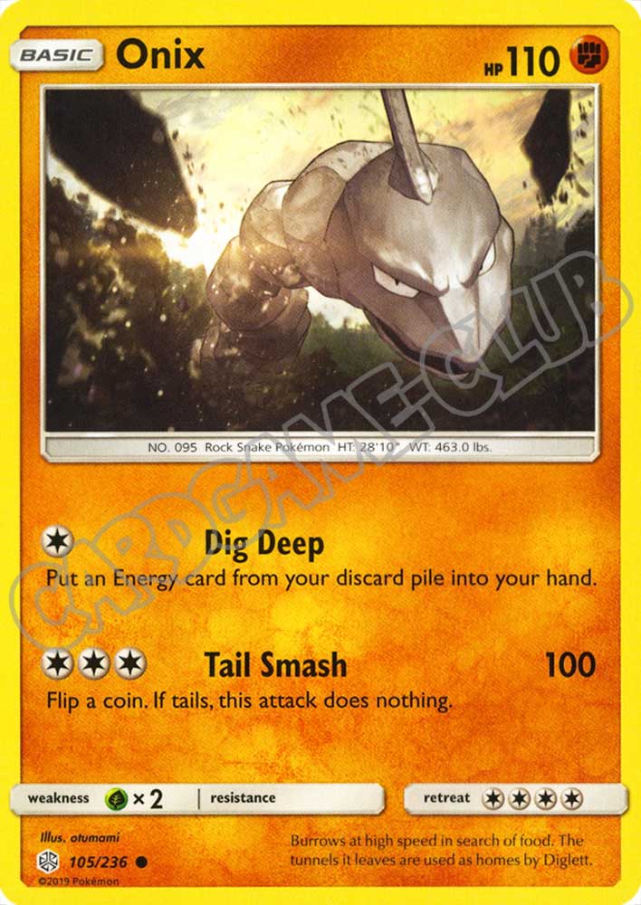 105 / 236 Onix comune normale (EN) -NEAR MINT-