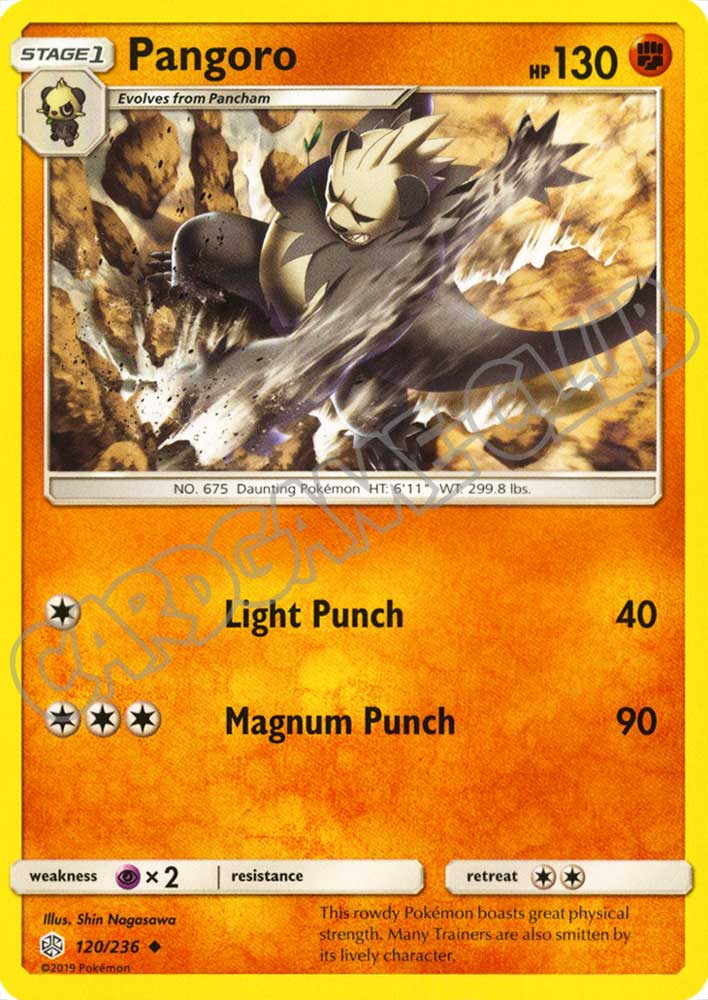 120 / 236 Pangoro non comune normale (EN) -NEAR MINT-