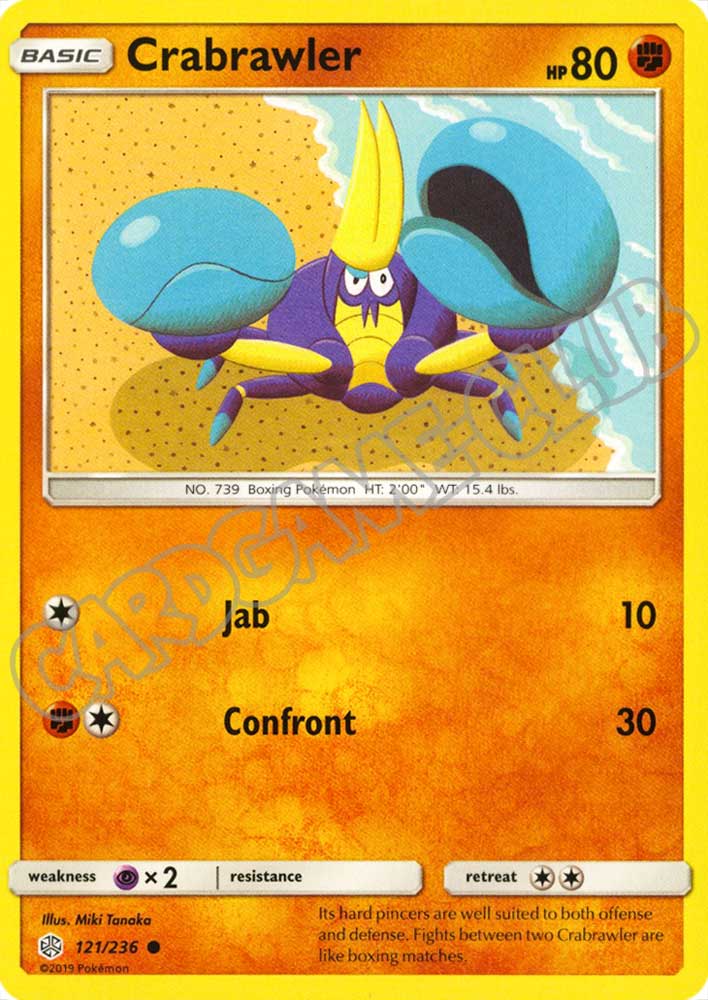 121 / 236 Crabrawler comune normale (EN) -NEAR MINT-