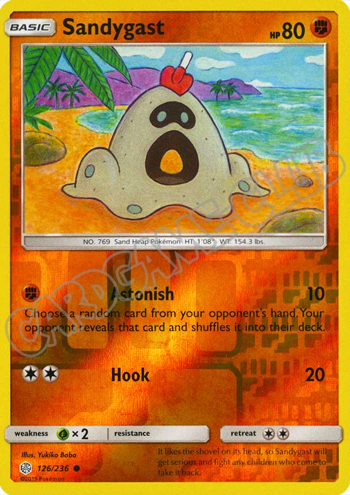 126 / 236 Sandygast comune foil reverse (EN) -NEAR MINT-