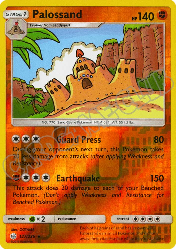 127 / 236 Pallosand rara foil reverse (EN) -NEAR MINT-