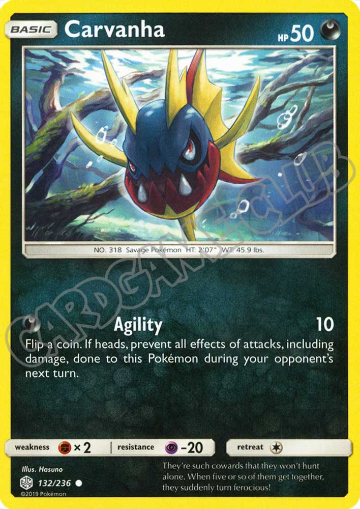 132 / 236 Carvanha comune normale (EN) -NEAR MINT-