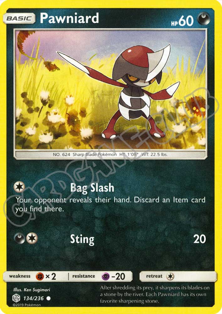 134 / 236 Pawniard comune normale (EN) -NEAR MINT-