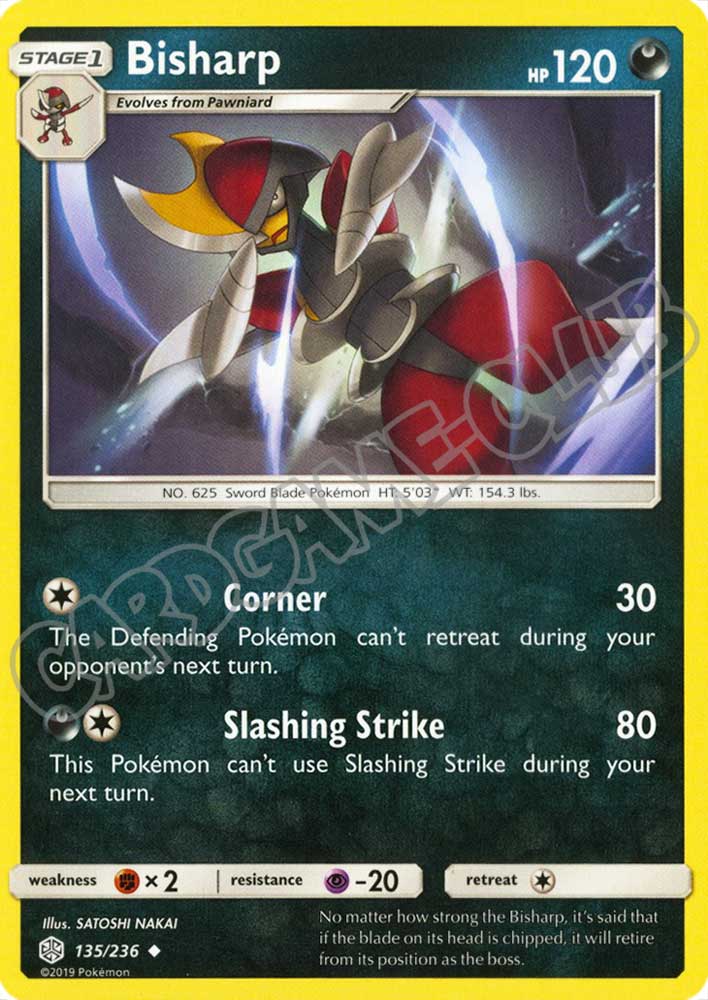 135 / 236 Bisharp non comune normale (EN) -NEAR MINT-