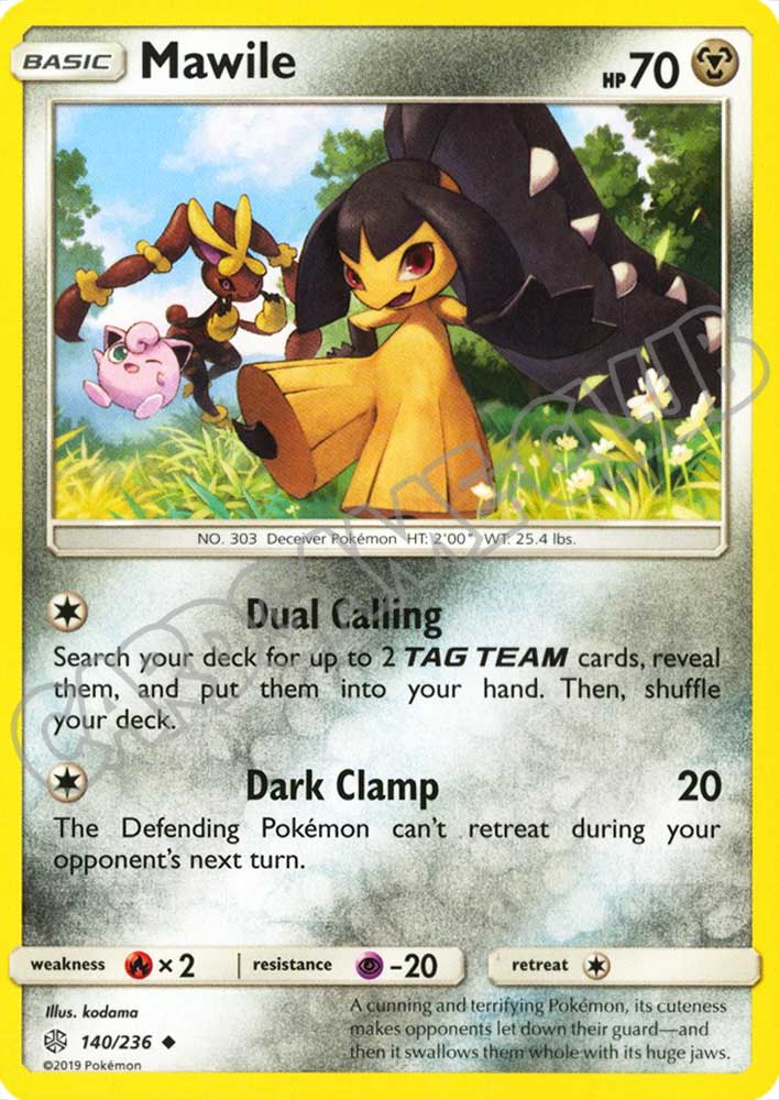 140 / 236 Mawile non comune normale (EN) -NEAR MINT-