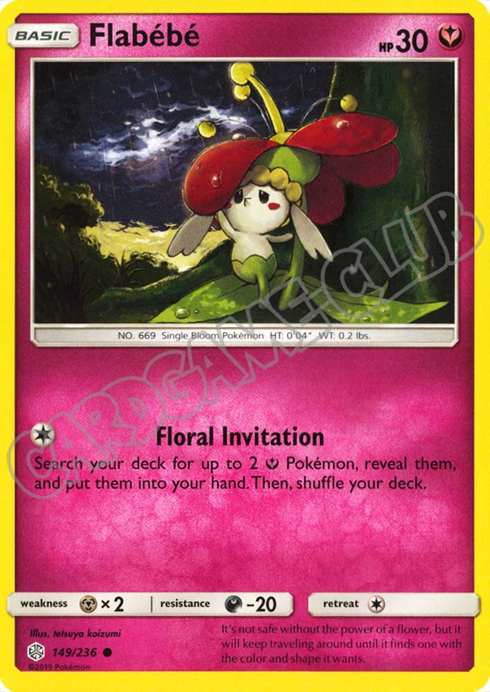 149 / 236 Flabebe' comune normale (EN) -NEAR MINT-