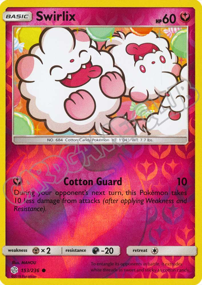 153 / 236 Swirlix comune foil reverse (EN) -NEAR MINT-