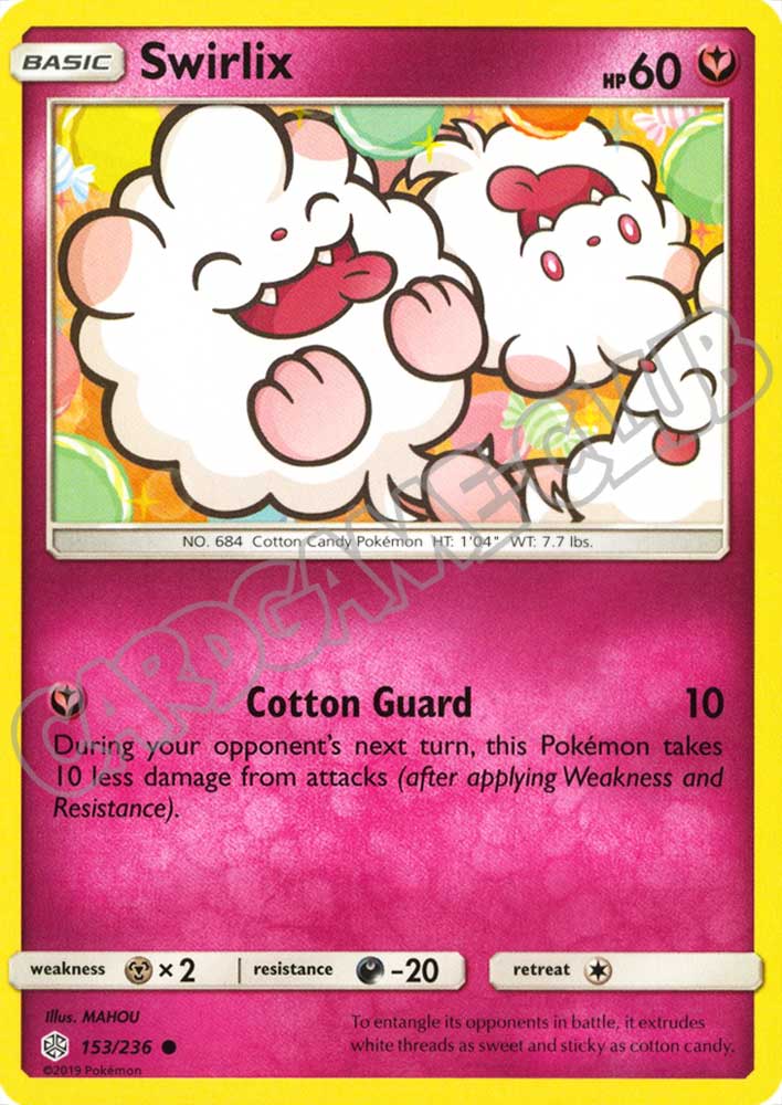 153 / 236 Swirlix comune normale (EN) -NEAR MINT-