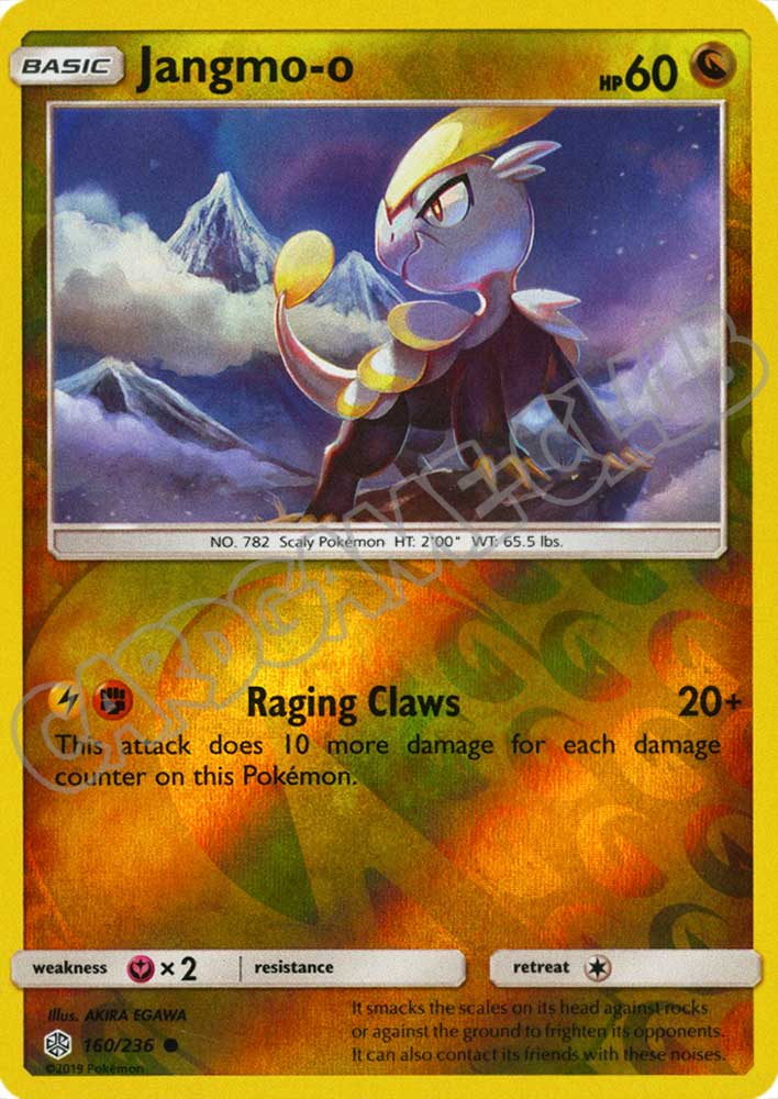 160 / 236 Jangmo-o comune foil reverse (EN) -NEAR MINT-