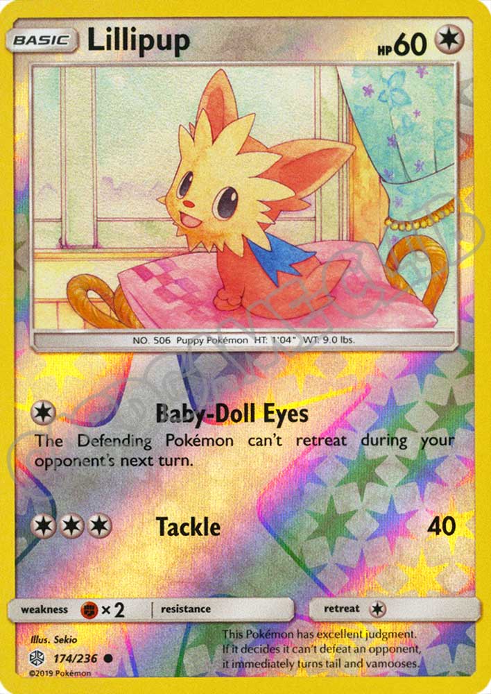 174 / 236 Lillipup comune foil reverse (EN) -NEAR MINT-