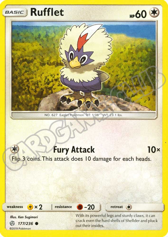 177 / 236 Rufflet comune normale (EN) -NEAR MINT-