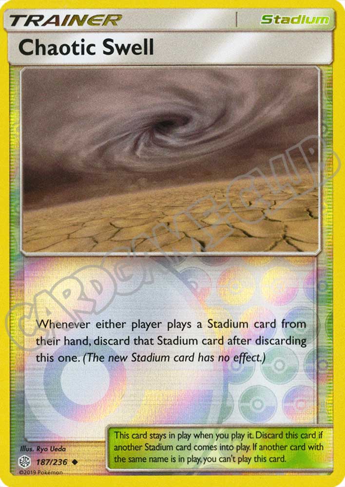 187 / 236 Chaotic Swell non comune foil reverse (EN) -NEAR MINT-