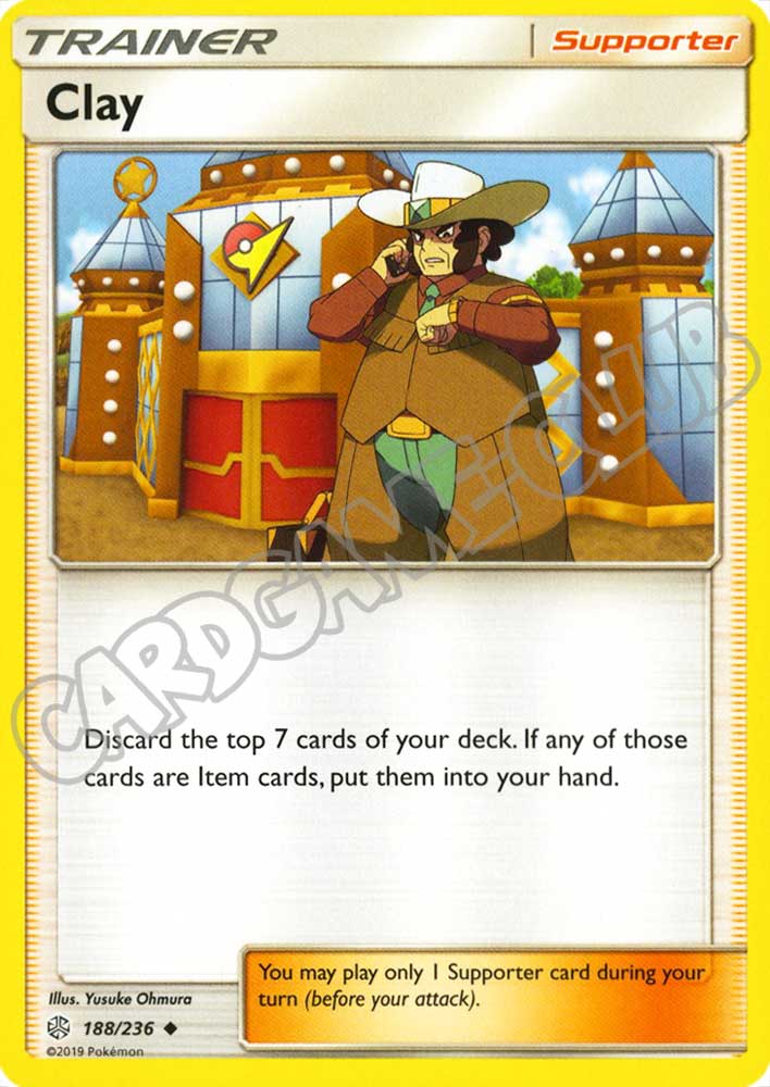 188 / 236 Clay non comune normale (EN) -NEAR MINT-