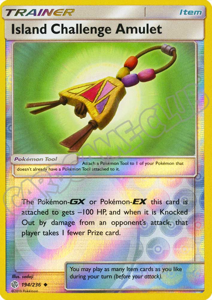 194 / 236 Island Challenge Amulet non comune foil reverse (EN) -NEAR MINT-