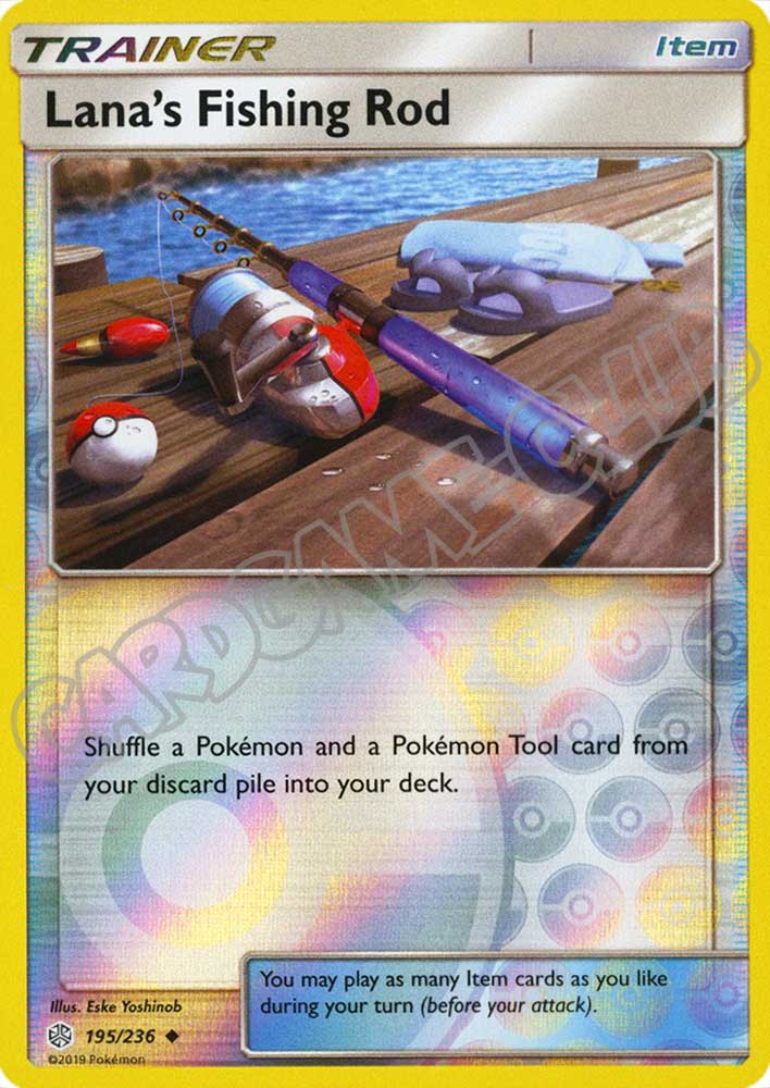 195 / 236 Lana's Fishing Rod non comune foil reverse (EN) -NEAR MINT-