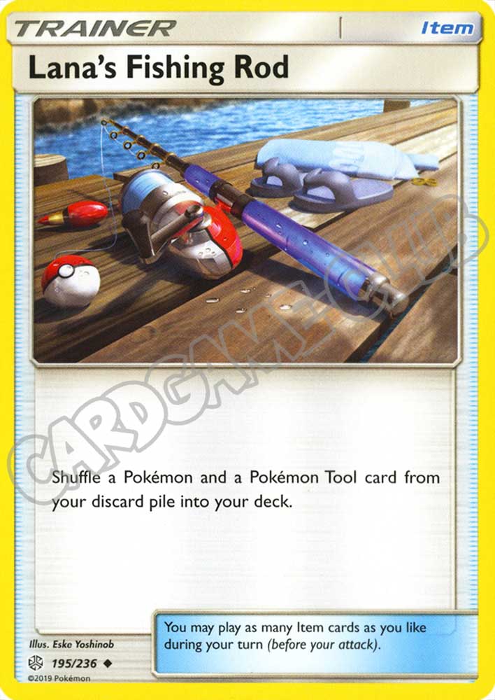 195 / 236 Lana's Fishing Rod non comune normale (EN) -NEAR MINT-