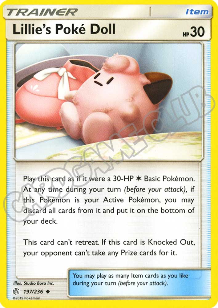 197 / 236 Lillie's Clefairy Doll non comune normale (EN) -NEAR MINT-