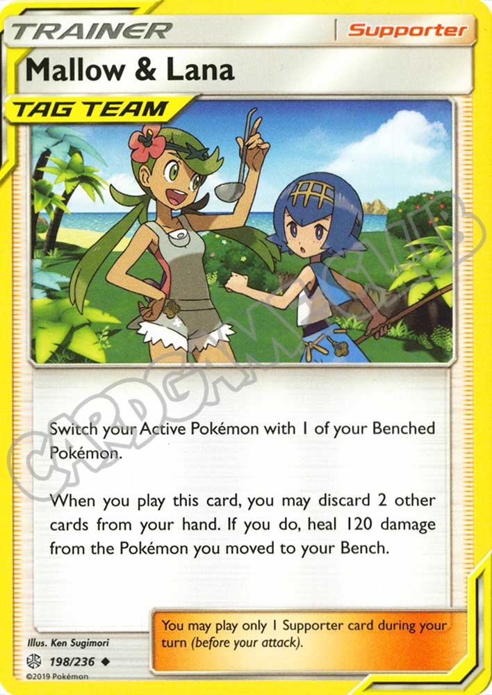 198 / 236 Mallow & Lana non comune normale (EN) -NEAR MINT-