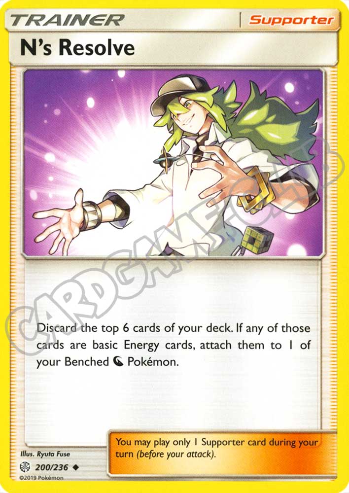 200 / 236 N's Resolve non comune normale (EN) -NEAR MINT-
