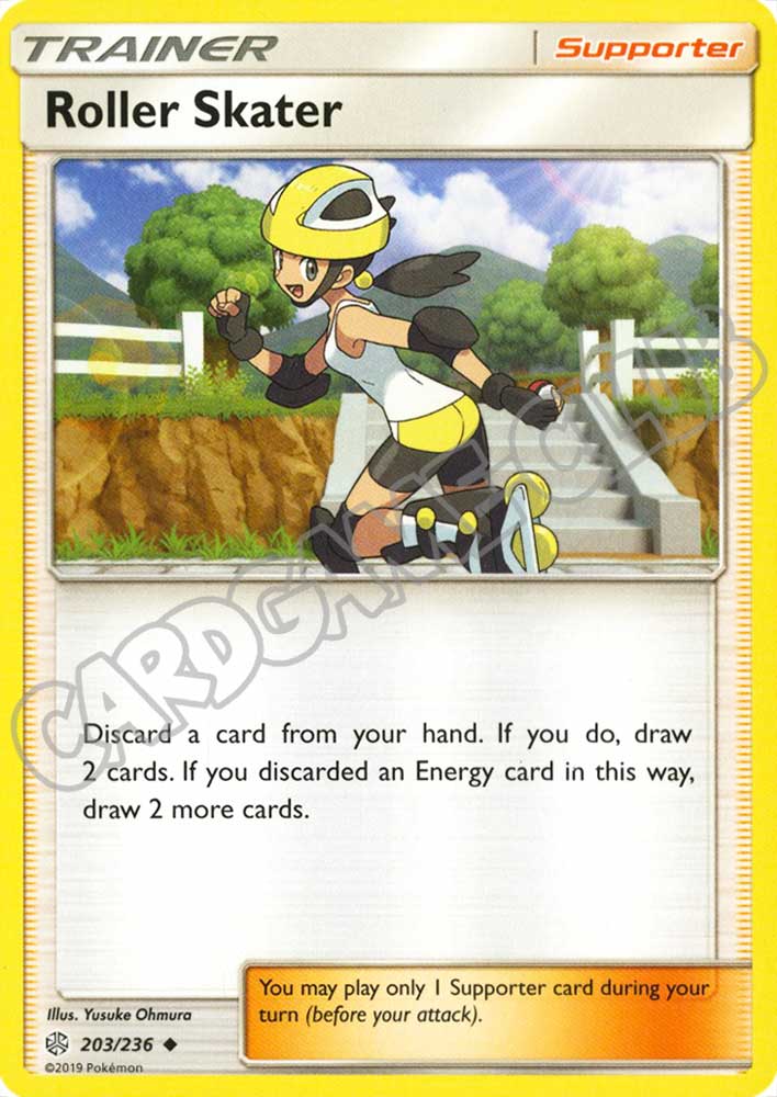 203 / 236 Rollerskater non comune normale (EN) -NEAR MINT-