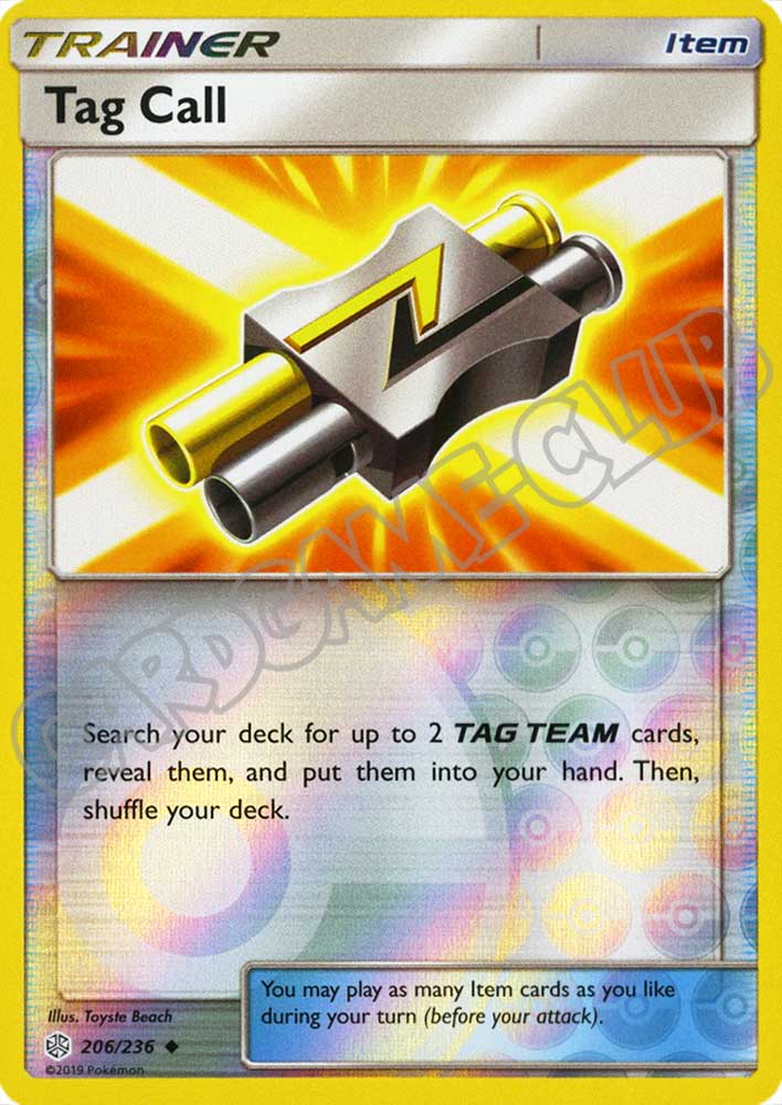 206 / 236 Tag Whistle non comune foil reverse (EN) -NEAR MINT-